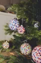Σετ χριστουγεννιάτικες μπάλες Alessi Proust 3-pack πολύχρωμο