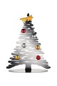 Новорічна прикраса Alessi Bark for Christmas сірий BM06.30