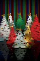 Vianočná dekorácia Alessi Bark for Christmas žltá