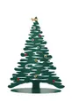 zelena Božični okrasek Alessi Bark for Christmas Unisex