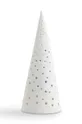biały Kähler świecznik dekoracyjny Nobili Unisex