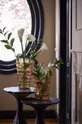 żółty Light & Living wazon dekoracyjny Duoro