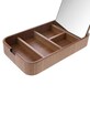 Hkliving organizator de bijuterii cu oglindă AOA9963 violet AA00