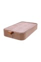 Baie Hkliving organizator de bijuterii cu oglindă AOA9963 violet