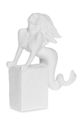 Christel figurina decorativa 22 cm Koziorożec alb DK94130
