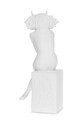 Dekoračná figúrka Christel 23 cm Byk DK94134 biela AA00