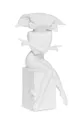 fehér Christel dekoratív figura 23 cm Bliźnięta Uniszex