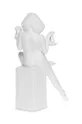 Christel figurka dekoracyjna 24 cm Waga biały