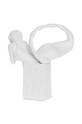 Διακοσμητική φιγούρα Christel 19 cm Σκορπιός DK94140 λευκό AA00