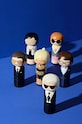 Lucie Kaas lalka kokeshi Anna SI01AN multicolor