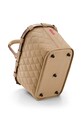 Living și dormitor Reisenthel coş Carrybag Frame Rhombus 22 L RBK6046 bej