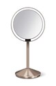 Simplehuman oglindă cu iluminare led Sensor Mirror Fold bej ST3010