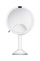 Simplehuman oglindă cu iluminare led Sensor Mirror Trio alb ST3038