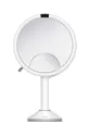 biela Zrkadlo s led osvetlením Simplehuman Sensor Mirror Trio Unisex