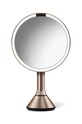 Simplehuman oglindă cu iluminare led sensor Mirror W Brightness Control bej ST3053