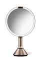 Simplehuman oglindă cu iluminare led sensor Mirror W Brightness Control bej ST3053