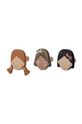 Σετ κρεμάστρες Bloomingville 3-pack καφέ 82052972