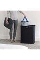 Корзина для белья Joseph Joseph 90 L чёрный 50004
