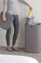 Корзина для белья Joseph Joseph 60 L серый 50001.