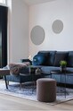 Zidno ogledalo House Nordic Jersey 4001150 zlatna AA00