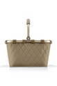 Καλάθι Reisenthel Carrybag Rhombus 22 L μπεζ RBK5047