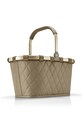 Καλάθι Reisenthel Carrybag Rhombus 22 L RBK5047 μπεζ AA00