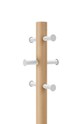 Obývacia izba a spálňa Vešiak na vrchné oblečenie Umbra Pillar Stool and Coat Rack 1014257.668 viacfarebná