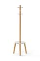 Umbra cuier pentru îmbrăcăminte exterioară Pillar Stool and Coat Rack multicolor 1014257.668