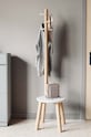 Umbra cuier pentru îmbrăcăminte exterioară Pillar Stool and Coat Rack 1014257.668
