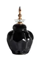 czarny Vical wazon dekoracyjny Heyer Vase Unisex