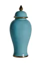 niebieski Vical wazon dekoracyjny Rif Vase Unisex