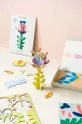 Diy γλυπτό Octaevo Flower Paper Sculpture 4 πολύχρωμο