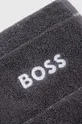 BOSS asciugamano con aggiunta di lana 50 x 70 cm grigio