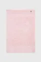 różowy Lacoste ręcznik 50 x 70 cm Unisex
