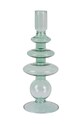 Декоративный подсвечник Present Time Glass Art зелёный PT3636GR