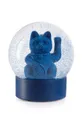mornarsko modra Dekoracija Donkey Maneki Neko Lucky Globe Blue Unisex
