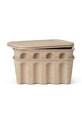 ferm LIVING cutie de depozitare Paper Pulp Box 2-pack bej 1104263132