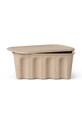 ferm LIVING cutie de depozitare Paper Pulp Box 2-pack 1104263132 bej AA00