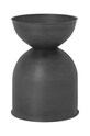 ferm LIVING virágcserép Hourglass Pot 100129629 fekete AA00