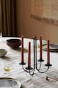 Living și dormitor ferm LIVING sfesnic decorativ Sway 1104266337 negru