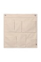 ferm LIVING organizator de perete Canvas Wall Pockets bej 1104266381