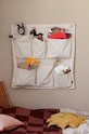 Ferm Living organizer ścienny Canvas Wall Pockets beżowy 1104266381