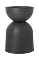 ferm LIVING oala Hourglass Pot 100131629 negru AA00