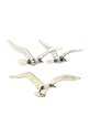 Boltze dekoracja ścienna Vogel 2-pack żółty 1014713