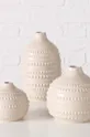 Boltze vaso decorativo Meruna pacco da 3 beige