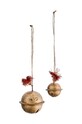 Madam Stoltz dekoracja Hanging Bells 2-pack multicolor CC.5279.S2