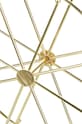 Obývacia izba a spálňa Stojan na šperky Balvi Golden Wheel 27682 žltá