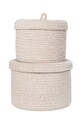 Вітальня та спальня Кошик для зберігання House Nordic Sebal 2-pack 4401546 бежевий