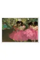 Αναπαράσταση σε χαρτί Edgar Degas, Dancers In Pink