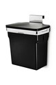 Simplehuman kosz na śmieci In Cabinet 10 L czarny CW1643
